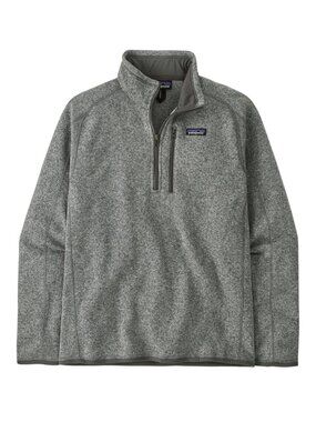 Patagonia Men's Better Sweater 1/4 Zip Fleece Stonewash Gray Pullover XL